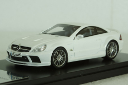 Mercedes SL65 AMG (R230) V12 BITURBO 2009  BLACK SERIES (white), ABSOLUTE HOT 1:43