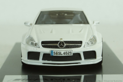 Mercedes SL65 AMG (R230) V12 BITURBO 2009  BLACK SERIES (white), ABSOLUTE HOT 1:43