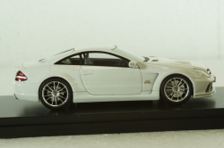 Mercedes SL65 AMG (R230) V12 BITURBO 2009  BLACK SERIES (white), ABSOLUTE HOT 1:43