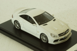 Mercedes SL65 AMG (R230) V12 BITURBO 2009  BLACK SERIES (white), ABSOLUTE HOT 1:43