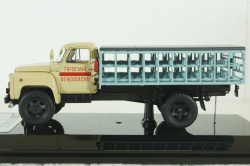 Газ-52 Автомобиль для транспортировки баллонов со сжиженным газом СТБ1-52 1973 г., 105242, DiP Models 1:43