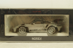 Porsche 911 GT3 RS 2022 GT, silver metallic, 187357, Norev 1:18