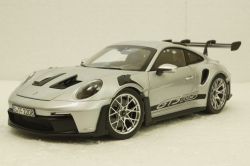 Porsche 911 GT3 RS 2022 GT, silver metallic, 187357, Norev 1:18
