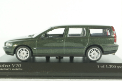 Volvo V70, 200, olive metallic, 430171212, Minichamps 1:43