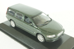 Volvo V70, 200, olive metallic, 430171212, Minichamps 1:43