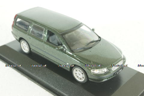 Volvo V70, 200, olive metallic, 430171212, Minichamps 1:43