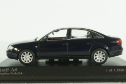 Audi A6 C5 , 2002, blue metallic, 430010201, Minichamps 1:43 