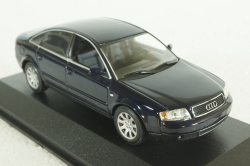 Audi A6 C5 , 2002, blue metallic, 430010201, Minichamps 1:43 