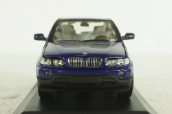 BMW X5 4.8I  E53 1999, purple metallic, 431028475, Minichamps 1:43 