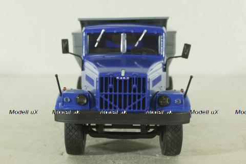 КрАЗ-256 Б1 самосвал синий/серый, Автоистория 1:43