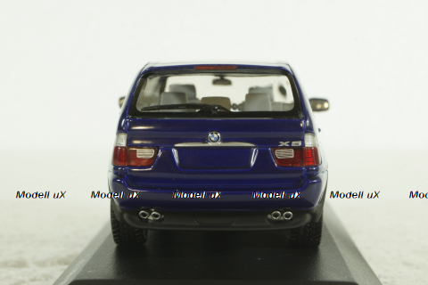 BMW X5 4.8I  E53 1999, purple metallic, 431028475, Minichamps 1:43 