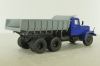 КрАЗ-256 Б1 самосвал синий/серый, Автоистория 1:43