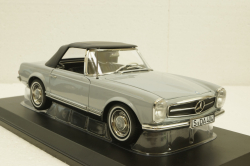 Mercedes 230 SL (W113) 1963  grey, 183990, Norev 1:18