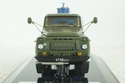 Газ-53А АЦ-4,2 цистерна бензовоз 1980 г., 105320, DiP Models 1:43