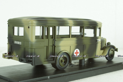 Зис-8 медицинский, камуфляж, Miniclassic 1:43
