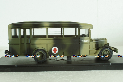 Зис-8 медицинский, камуфляж, Miniclassic 1:43