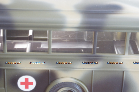 Зис-8 медицинский, камуфляж, Miniclassic 1:43