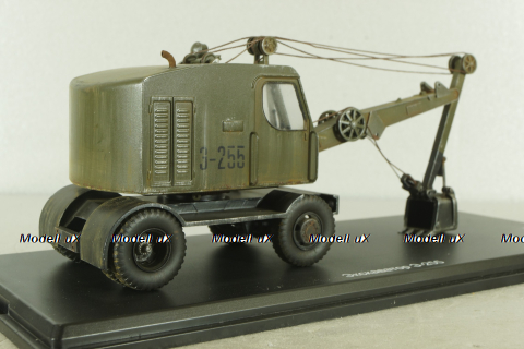 Экскаватор-255 (со следами эксплуатации), 0065MP, Model Pro 1:43