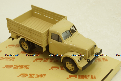 Газ-51Т борт, бежевый, H256-2, Наш Автопром 1:43