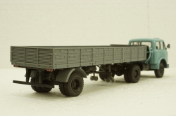 Маз-504 с п/прицепом 9380 синий/серый 1986, Н861, Наш Автопром 1:43