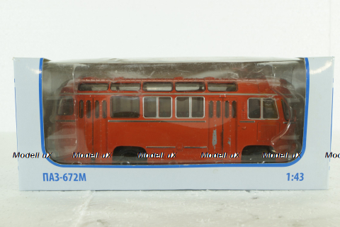 ПАЗ-672М пожарный, Советский Автобус 1:43 Уценка!