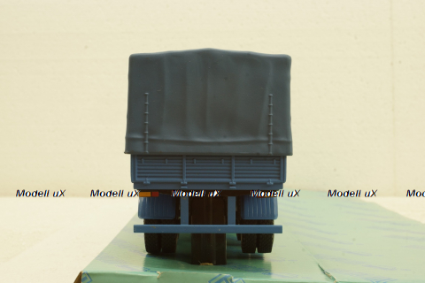 Маз-504В с п/прицепом 5205А Совтрансавто синий, Н786, Наш Автопром 1:43