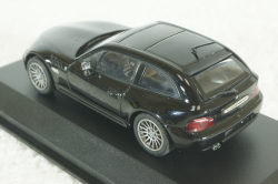 BMW Z3 Coupe, 2001, sapphire black metallic, 400029020, Minichamps 1:43