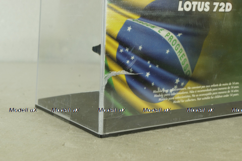 Lotus 72D, E.Fittipaldi, GP Great Britain 1972, Altaya 1:43 Уценка!