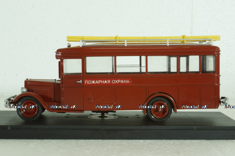 Зис-8 автобус, пожарный, Miniclassic 1:43 Металл!