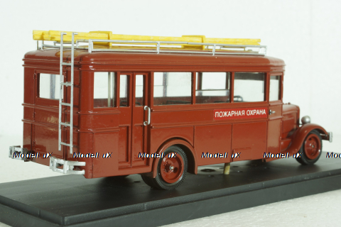 Зис-8 автобус, пожарный, Miniclassic 1:43 Металл!
