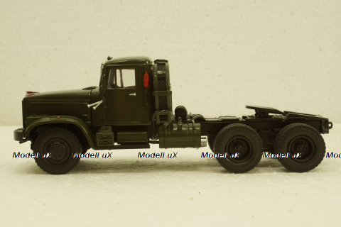 Краз-258Б тягач 1969, зеленый, Н777, Наш Автопром 1:43