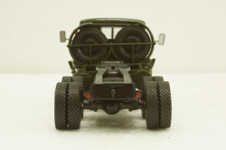 Краз-258Б тягач 1969, зеленый, Н777, Наш Автопром 1:43