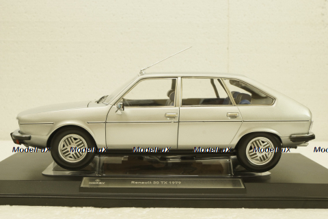 Renault 30 TX 1979, silver, 185272, Norev 1:18