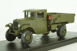 Зис-32 4х4, бортовой, хаки, Miniclassic 1:43