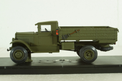 Зис-32 4х4, бортовой, хаки, Miniclassic 1:43