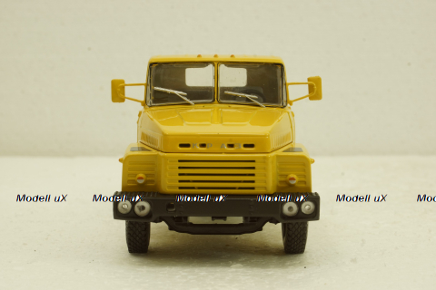 Краз-252 тягач 1980 желтый, Н779, Наш Автопром 1:43