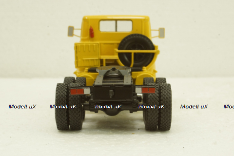 Краз-252 тягач 1980 желтый, Н779, Наш Автопром 1:43