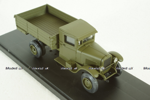 Зис-32 4х4, бортовой, хаки, Miniclassic 1:43