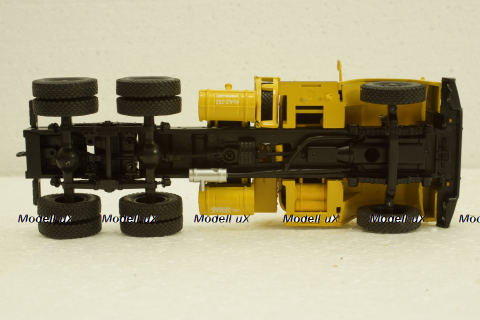 Краз-252 тягач 1980 желтый, Н779, Наш Автопром 1:43