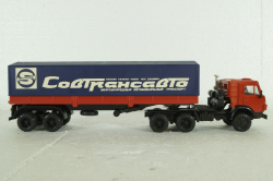 Камаз-5410 с полуприцепом Совтрансавто, Элекон 1:43