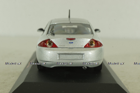 Ford Cougar 1998, silver, Minichamps 1:43 