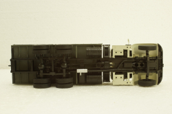 Краз-257 бортовой, 1989 серый/зеленый, Н203, Наш Автопром 1:43