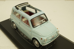 Fiat 500 Giardiniera 1964, blue, 187742, Norev 1:18