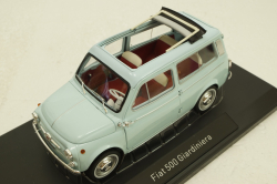 Fiat 500 Giardiniera 1964, blue, 187742, Norev 1:18