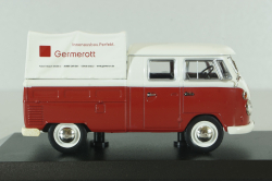Volkswagen T1c Transporter Doka Germerott 24.10.1961, white/red,  #000/500, Norev 1:43