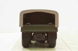 Краз-255Б борт с тентом зеленый 1969 зеленый, Н289, Наш Автопром 1:43