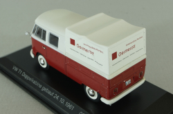 Volkswagen T1c Transporter Doka Germerott 24.10.1961, white/red,  #000/500, Norev 1:43