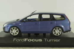 Ford Focus Turnier (MK2) 2008, blue, Minichamps 1:43