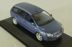 Ford Focus Turnier (MK2) 2008, blue, Minichamps 1:43