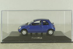 Ford Ka 1996, blue, Minichamps 1:43